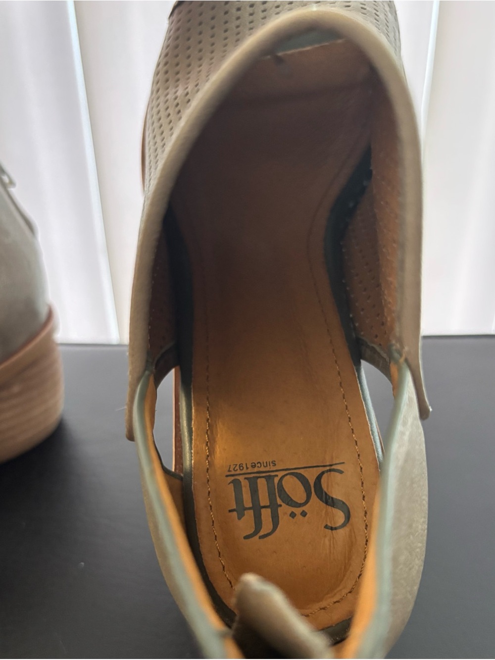 Sofft Shoes Carleigh Moon Grey Open-Toe Heel Sandal Women’s Size 8M - Picture 16 of 16